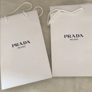 Prada Shopping Bags